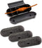 KOVOT Extension Cord Safety Cover Protectors 4 Pack | Black | Protects Plugs & Wires Against Rain & Snow