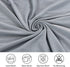 TMEOG 4/6Pcs Chair Cover Stretch Removable Washable Armless Dining Room Chair Protector Cover Seat Slipcovers Solid Color/Printed for Hotel,Ceremony,Banquet,Kitchen,Restaurant,Home