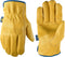 Wells Lamont Men™s Slip-On HydraHyde Full Leather Work Gloves | Water-Resistant | Large (1168L)