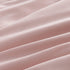 Mohap Duvet Cover Queen Pink 3 Pieces Set Solid Color Soft Double Brushed Microfiber Comforter Cover with Zipper Clousre