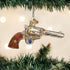 Old World Christmas Ornaments: Gun Collection Glass Blown Ornaments for Christmas Tree, Western Revolver