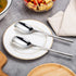 IMEEA 10-Inch Serving Spoons Salad Servers 18/10 Stainless Steel Serving Utensil Buffet Serving Spoons for Party Banquet, 2-Piece