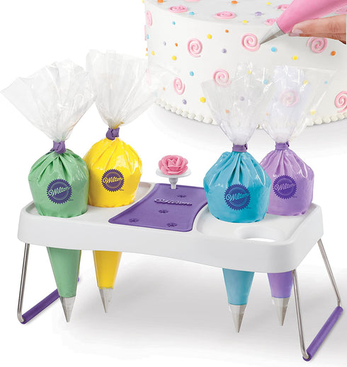 Wilton Cake Decorating Icing Bag Stand, 6-Cavity