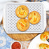 2Pcs Rectangle Anti-Slip Food Serving Tray with Handles, Non Skid Multipurpose Tray for Breakfast Food Drink Trays (17.7 and 14 Inch)