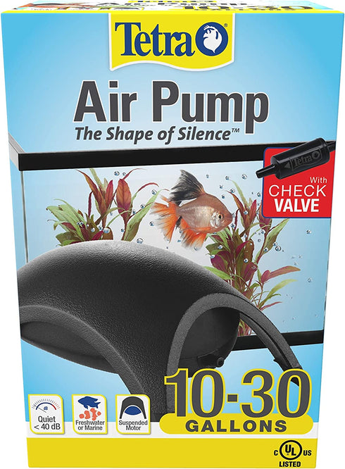 Tetra Whisper Air Pump with Minimal Noise and Maximum Air Flow