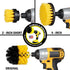 Drillbrush Power Scrubber Brush Set - Drill Brush Attachment - Grout Brush Drill Attachment - Drill Scrubber Attachment - Bathroom Cleaner Scrub Brush - Toilet Brush Cleaning Supplies - Grout Cleaner