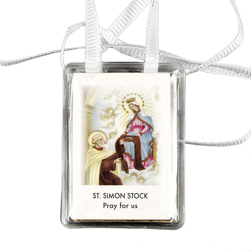 White and Gold 5 Piece Communion Set Rosary Box Pin Book Scapular