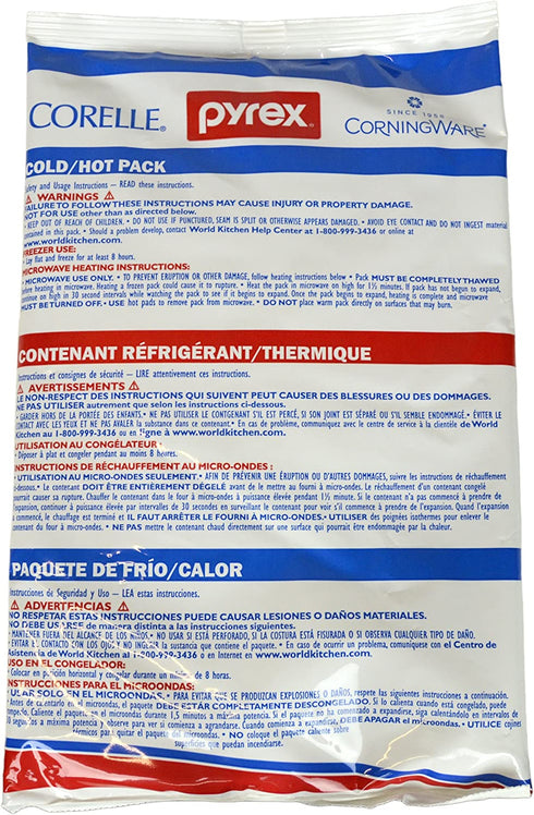 Pyrex 1122295 Large Cold/Hot Pack (2-Pack)