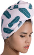 Coco & Eve Hair Towel Wrap. Microfiber Hair Turban for All Hair Types
