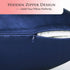 Ravmix 100% Silk Pillowcase for Hair and Skin, Both Sides 21Momme Mulberry Silk Pillow Case with Hidden Zipper Standard Size 20×26inches, 1PCS, Navy Blue