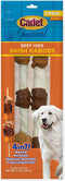 Cadet Gourmet Beef Hide Shish Kabob Dog Treats Beef Hide X-Large 10" (2 Count)