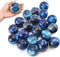 LovesTown 20 PCS Galaxy Stress Balls, 2.5 Inch Space Theme Stress Balls Foam Squeeze Balls Stress Relief Balls for Finger Exercise School Carnival Reward Party Bag Gift