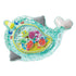 Infantino Wee Wild Ones Pat & Play Water Mat - Narwhal Themed Water mat for Infants and Older Babies, for Tummy time and Sensory Play