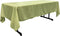 LA Linen Polyester Poplin Washable Rectangular Tablecloth, Stain and Wrinkle Resistant Table Cover 60x108, Fabric Table Cloth for Dinning, Kitchen, Party, Holiday 60 by 108-Inch, Sage