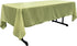 LA Linen Polyester Poplin Washable Rectangular Tablecloth, Stain and Wrinkle Resistant Table Cover 60x108, Fabric Table Cloth for Dinning, Kitchen, Party, Holiday 60 by 108-Inch, Sage