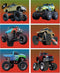 Monster Truck Poster Prints - Set of 6 (8 inches x 10 inches) Photos - Kids Wall Art Decor