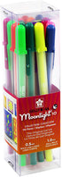 Sakura Gelly Roll Moonlight 16 Pack, 10 Bold point, Bright Opaque Ink Gel Pens, Creamy Smooth Ink, Writes on Dark Paper