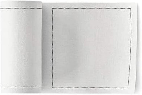 My Drap Basics Cotton Cocktail Napkin, 50 Per Roll, Cream, 4.3 x 4.3 Inch