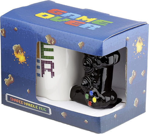 Puckator Game Controller Handle Mug Games Game Over Gaming Mug Console Remote