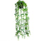 Fake Hanging Plant Potted 22" Artificial Plant for Home Bedroom Decor Faux Greenery Decor Vine with Pot for Floating Shelf Decoration