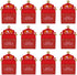 Big Dot of Happiness Chinese New Year - Treat Box Party Favors - 2022 Year of the Tiger Party Goodie Gable Boxes - Set of 12