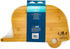 Camco Life is Better at The Campsite Retro RV Shaped Bamboo Wood Cutting Board for Food Prep-Doesn't Dull Knives, Resists Moisture (53089)
