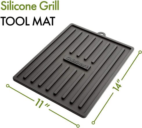Cuisinart CTM-820 Silicone Tool, Black Grill Mat
