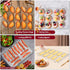 Baking Cooking Rack Set of 3, P&P CHEF Stainless Steel Roasting Cooling Rack & V-shape Grilling Rack & Chicken Holder Rack, Oven & Dishwasher Safe, Healthy & Non-toxic, Easy Cleaning & Durable