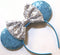 CLGIFT Cinderella Inspired Minnie Ears , Blue Mickey Ears, Princess Ears, Cinderella Minnie Ears, Rainbow Sparkle Mouse Ears,Classic Red Sequin Minnie Ears (Cinderella)