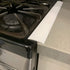 Gap Stopper® Pro - 21" Black, Professional Grade, FDA Heavy 8.6 oz Silicone, Set of 2, Covers Gap between Stove & Countertops