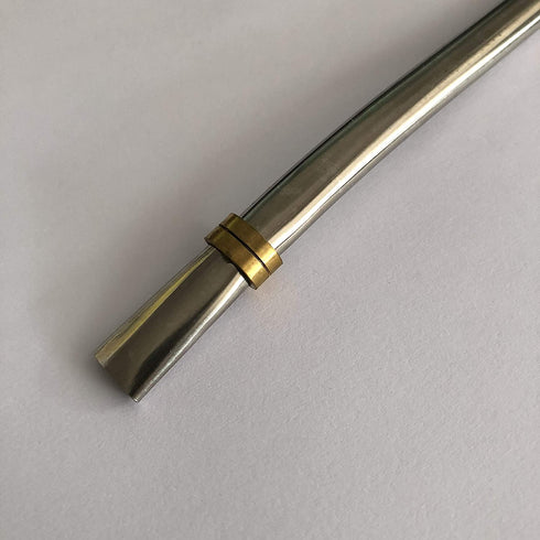 Novomates Double Wall Glass Yerba Mate Cup with Stanley Steel Bombilla Mate and Yerba Container - Yerba Mate Cup and Bombilla Set - Yerba Mate Gourd and Bombilla Mate plus Container - 8.4oz (250 ml)