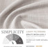 JINCHAN Curtains Linen Textured Casual Weave Curtain for Living Room Bedroom Window Panels Grommet Light Filtering Drapes 2 Panels Light Heathered Grey 96 Inch Long
