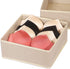 DIOMMELL 4 Pack Foldable Cloth Storage Box Closet Dresser Drawer Organizer Fabric Baskets Bins Containers Divider for Clothes Underwear Bras Socks Clothing,Beige 400