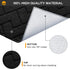 Indoor Doormat,Front Back Door Mat Rubber Backing Non Slip Door Mats 20?x31.5?Absorbent Resist Dirt Entrance Doormat Inside Floor Mats Area Rug for Entryway Machine Washable Low-Profile (Black)