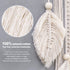 Mkono Macrame Dream Catcher Large Boho Wall Hanging Decor Woven Feather Handmade Dreamcatcher Tassels Decoration Bedroom Dorm Nursery Chic Ornament Craft, 36 x 13 inches