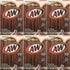 A&W Singles To Go Powder Packets - Sugar Free, Non-Carbonated Root Beer Water Drink Mix (6 Boxes with 6 Packets Each - 36 Total Servings)