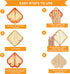 Sandwich Cutters for Kids, Mini Forks, Vegetable Cutter Set, Muffin cups (35 Piece Set) Fun and Cute Shaped Cookie Cutter or Bread Cutter - Large Food Cutter Set for Kids Lunch Boxes
