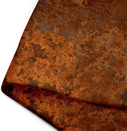 Emvency Throw Pillow Covers Case Brown Copper Old Rusty Metal High Resolution Orange Rustic Decorative Pillowcase Cushion Cover for Sofa Bedroom Car 20 x 20 Inches