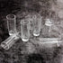 18 Pack Shot Glasses, RUCKAE 2 Ounce Shot Glasses with Heavy Base, Clear Shot Glasses Set of 18 (Cylinder Shaped)