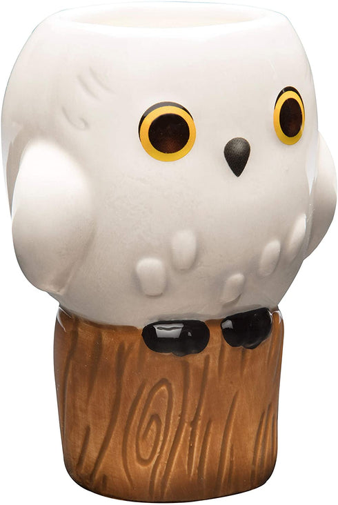 Harry Potter Hedwig Owl Coffee Mug, 14 Oz - Figural Kawaii Goblet Cup Design - Ceramic, No Handle - Cupful of Cute by Jerrod Maruyama