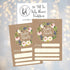 50 Fill in Kraft Baby Shower Invitations, Baby Shower Invitations Burlap, Rustic, Custom, Neutral, Baby Shower Invites for Boy, Baby Girl Shower Invitation Cards, Baby Invitations Printable