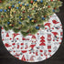 Gnomes Design Challenge Christmas Tree Skirt,36 Inch Christmas White Fluffy Tree Skirt for Christmas Decorations for Xmas Party and Holiday