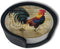 Yilad Rooster Chicken Coasters for Drinks,Leather Coasters with Holder Set of 6, Cups Mugs Mat Pad for Home Bar Decor Coaster1