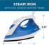 Commercial Care 1200 Watts Steam Iron with 9.5 Ounce Water Tank, Ceramic Soleplate CCSI800