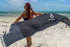 Ray Silver Premium Turkish Beach Towel 100% Cotton-Quick Dry Turkish Bath Towel 71?x40?(100x180 cm)-Prewashed Peshtemal Blanket-Thin Light Weight Travel SPA Pool Bath Beach Gym Pool (Black/Grey)