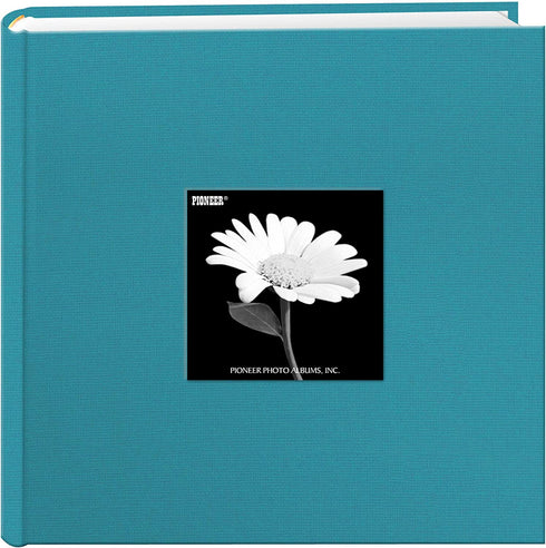 Pioneer Photo Albums Holds 200 Photos, Turquoise Blue, 4" x 6"