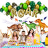 Dinosaur Party Decorations, Dinosaur Birthday Party Supplies for Boys Girls, Dino Party Decorations with Jurassic Park Themed, Godzilla T Rex Balloons, ROAR for Kids first, 2, 3, 4 year old (GOLD)