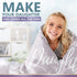 Daughter Gift Throw Blanket 60" x 50" Pure Fleece Throw Blankets Versatile Outside Light Throw Blankets to My Daughter Fleece Blanket Inspirational Message