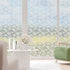 Beautysaid Window Film Privacy: Frosted Glass Window Film Non-Adhesive Self, No Glue Static Cling Film, Anti-UV Decorative Window Film for Living Room Bathroom Kitchen 35.4x78.7inch