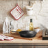 COMMERCIAL CHEF 10.25 Inch Preseasoned Cast Iron Skillet, Cast Iron Pan with Dual Pour Spouts